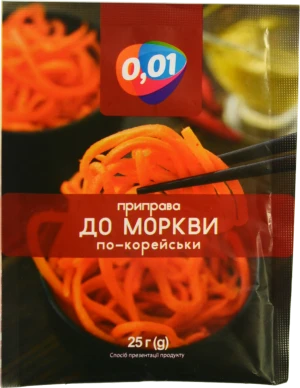 Приправа 0.01 25 г до моркви по-корейськи