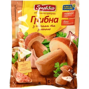 Приправа Smakko Грибна з овочами та зеленню 80г