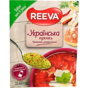 Приправа універсальна Reeva Українська кухня 60г