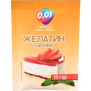 Желатин 0.01 15г