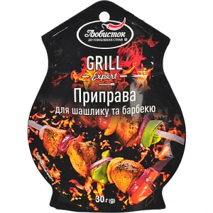 Приправа для шашлику та барбекю Grill Expert Любисток д/п 30г