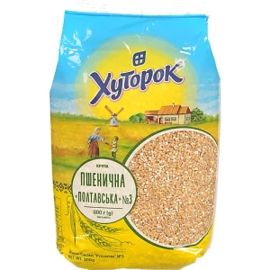 Крупа пшенична №3 Полтавська Хуторок м/у 800г
