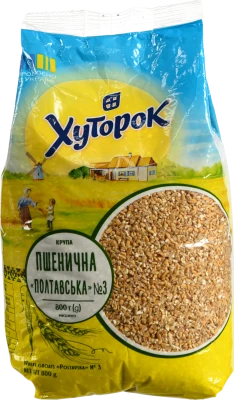 Крупа пшенична №3 Полтавська Хуторок м/у 800г