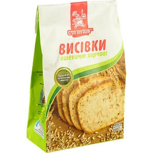 Висівки пшеничні Сто пудів 300г