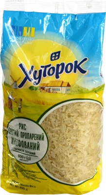Рис Хуторок 800г пропарений