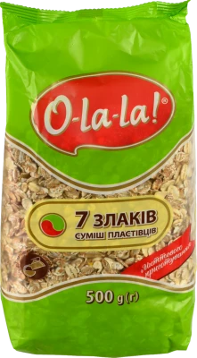 Суміш O-La-La 500г 7 злаків