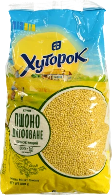 Пшоно шліфоване Хуторок 800г
