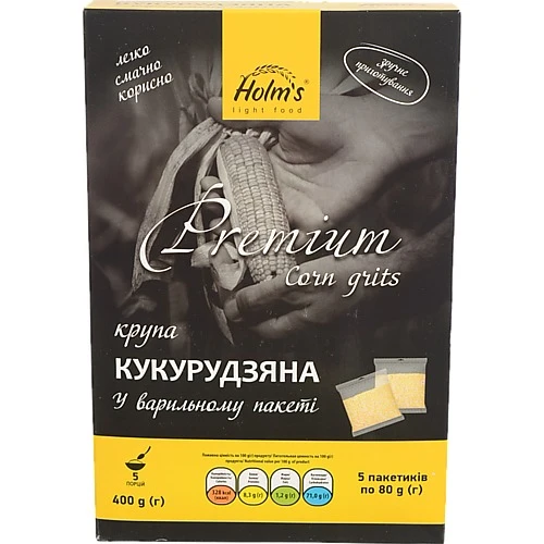 Крупа Holms 400г кукурудзяна
