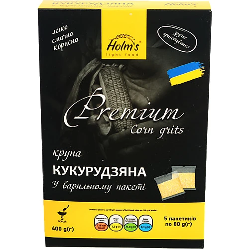 Крупа Holms 400г кукурудзяна