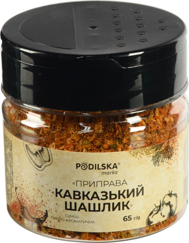 Приправа Подільська Марка 65г кавказький шашлик
