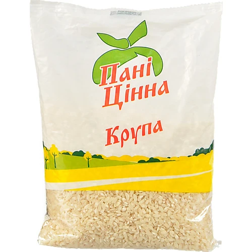 Рис круглий Пані Цінна 800г