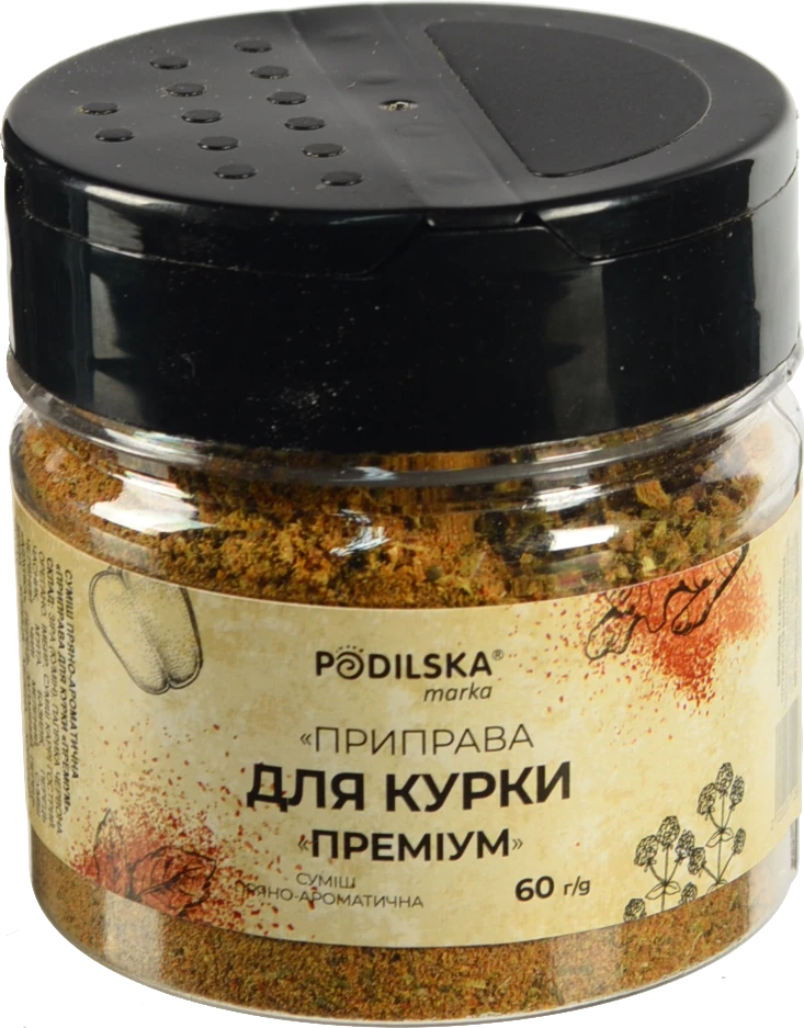 Приправа Подільська Марка 60г премиум д.курки