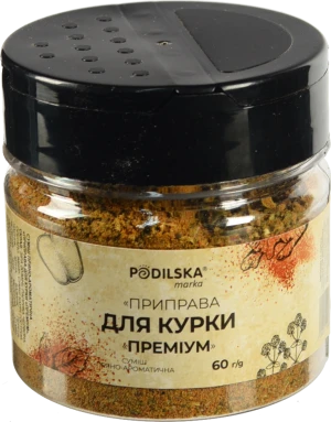 Приправа Подільська Марка 60г премиум д.курки
