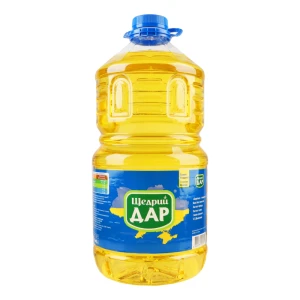 Олія соняшникова рафінована Щедрий дар п/пл 5л