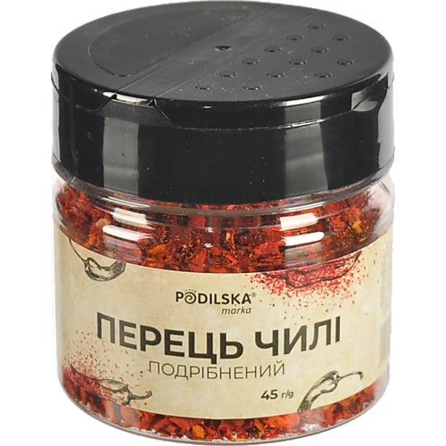 Перець чилі Подільська Марка 45г подрібнений Китай