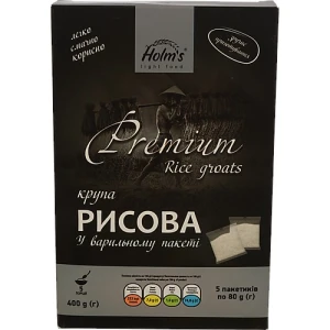 Крупа Holms 400г рисова