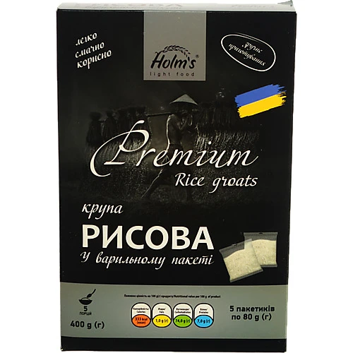 Крупа Holms 400г рисова