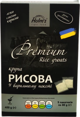 Крупа Holms 400г рисова