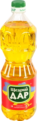 Олія Щедрий Дар 0.85л соняшникова не раф.пет