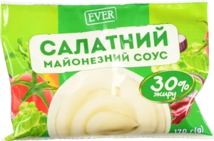 Майонезний соус Ever 170г 30% ф.п