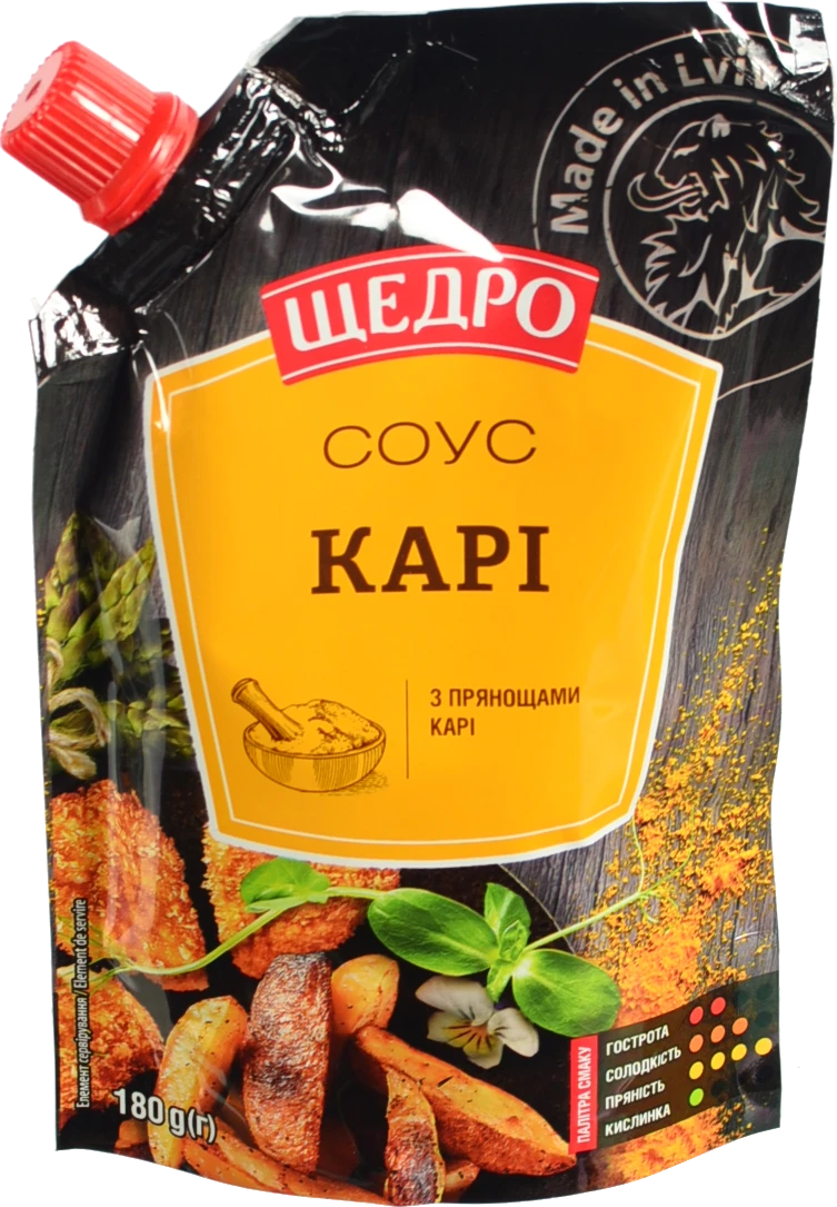 Соус Щедро 180г карі д.п