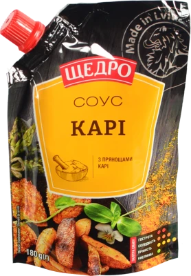 Соус Щедро 180г карі д.п