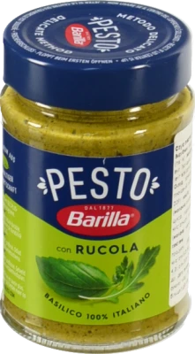 Соус з базиліком та руколою Rucola Pesto Barilla с/б 190г
