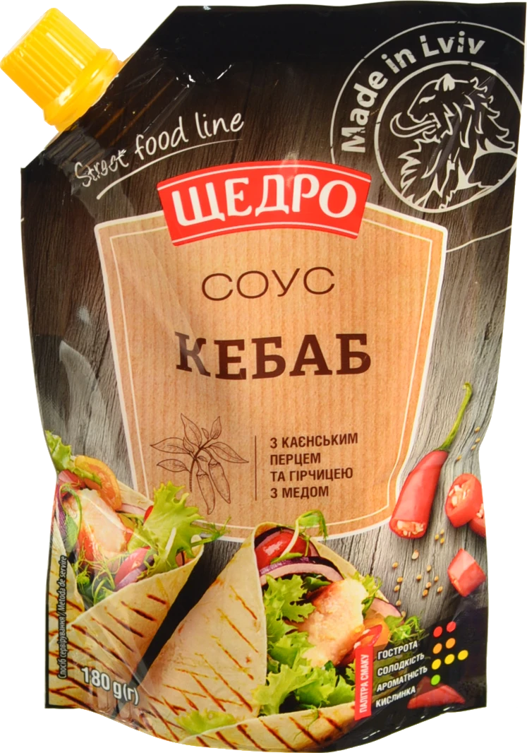 Соус Щедро 180г кебаб д.п