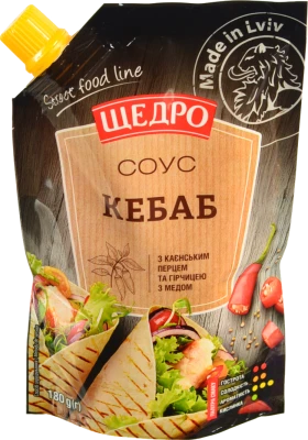 Соус Щедро 180г кебаб д.п