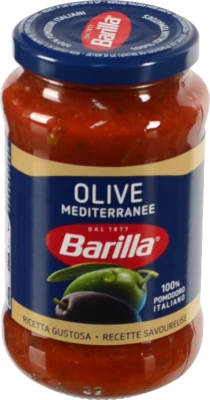 Соус томатний з оливками Olive Barilla с/б 400г