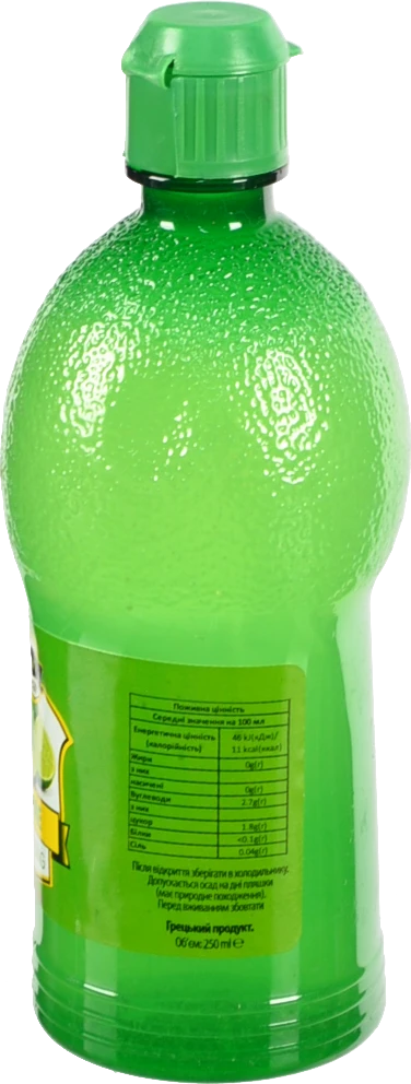 Сік лайму Decartes 250мл концентрований