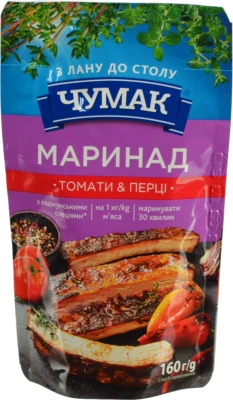 Соус Чумак 160г маринад томати перці д.п