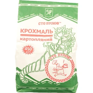 Крохмаль картопляний Сто пудів 450г