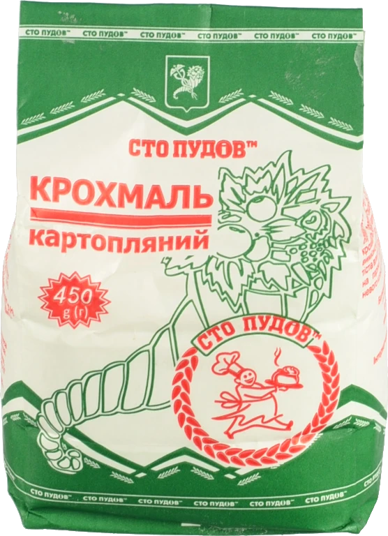 Крохмаль картопляний Сто пудів 450г