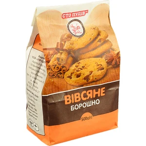 Борошно вівсяне Сто пудів 500г