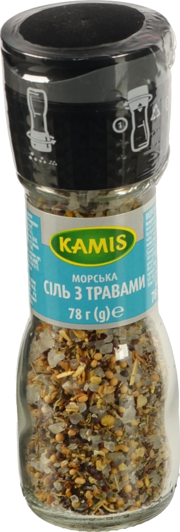 Сіль морська Kamis млинок 90г купити в Одесі за низькою ціною