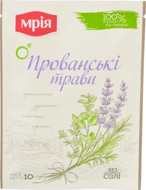 Суміш прянощів Прованські трави Мрія 10г