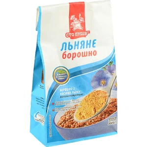 Борошно лляне Сто пудів к/у 300г