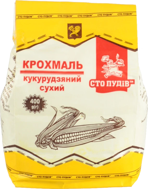 Крохмаль кукурудзяний Сто Пудів 400г