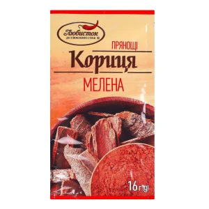 Кориця мелена Любисток м/у 16г