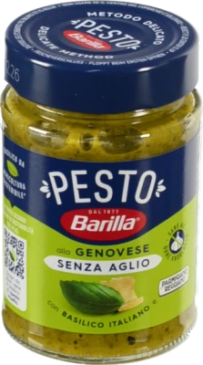 Соус з базиліком без часнику Genovese Pesto Barilla с/б 190г