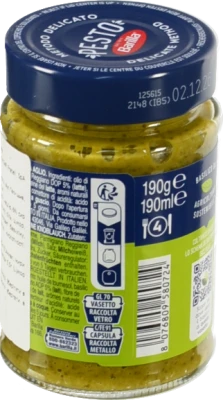 Соус з базиліком без часнику Genovese Pesto Barilla с/б 190г
