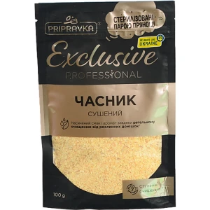 Часник сушений Exclusive Professional Pripravka д/п 100г