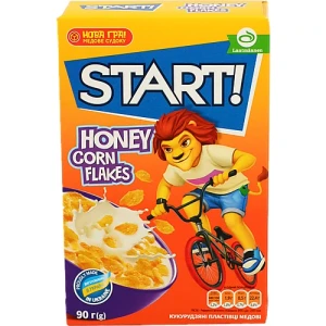 Пластівці кукурудзяні медові Start! к/у 90г
