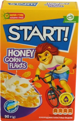 Пластівці кукурудзяні медові Start! к/у 90г