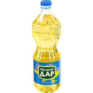 Олія Щедрий Дар 0.85л соняшникова раф.пет
