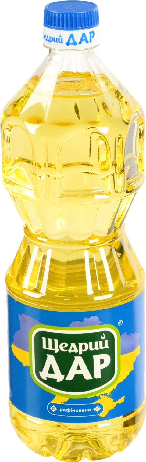 Олія Щедрий Дар 0.85л соняшникова раф.пет