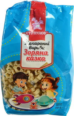 Макаронні вироби Сто Пудів 250г Зіркова казка