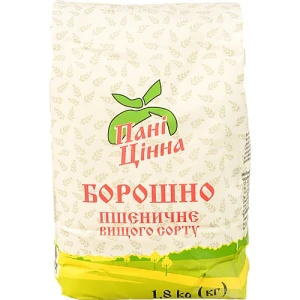 Борошно Пані Цінна 1.8кг в.г