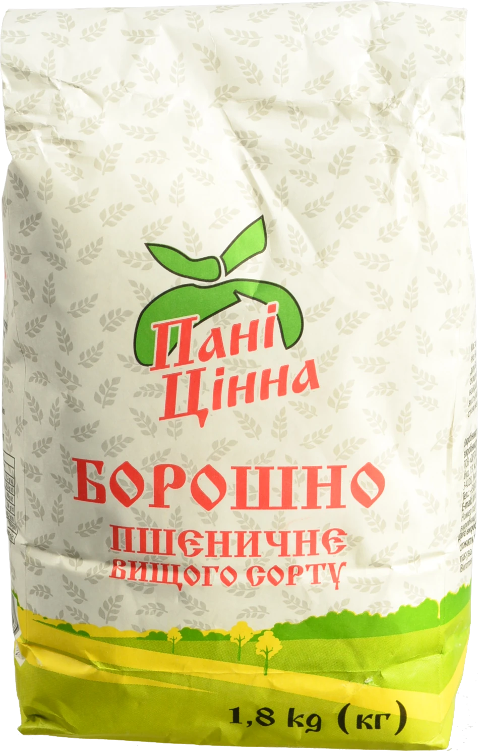 Борошно Пані Цінна 1.8кг в.г